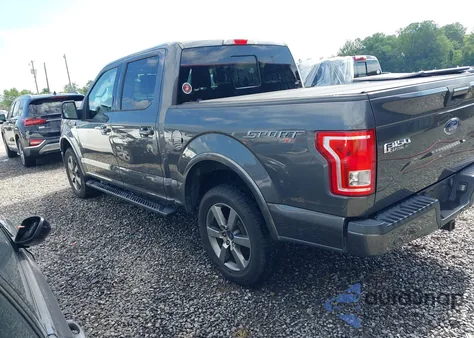 2016 Ford F-150 Xlt from USA, damaged, VIN 1FTEW1EF2GFB19022